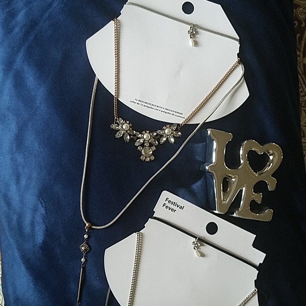 Three necklace 12 inch